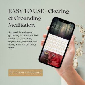 Clearing & Grounding Meditation - purchase this meditation online now | inneralchemy.co.za